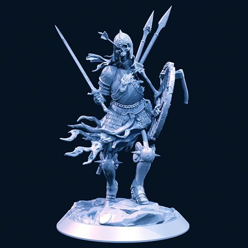 AWNBFF 1/18 Ancient Hell Samurai Warrior Resin Soldier Model Kit Unbemalt und unmontiert Figur Resin Model Kit //r8A5L2 von AWNBFF