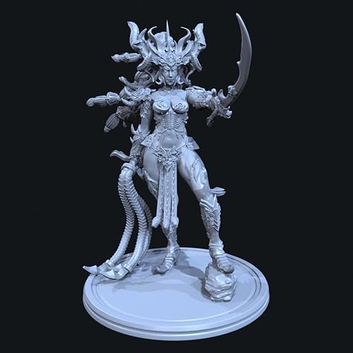 AWNBFF 1/18 Ancient Hell Samurai Warrior Resin Soldier Model Kit Unbemalte und unmontierte Figur Resin Model Kit //r8A5L1 von AWNBFF