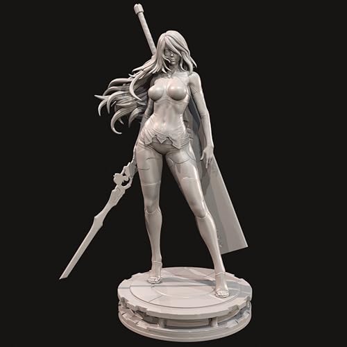 AWNBFF 1/24 Ancient Female Warrior Resin Soldier Model Kit Unbemalt und unmontiert Figur Resin Model Kit //r9A7L1 von AWNBFF