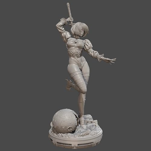 AWNBFF 1/24 Ancient Female Warrior Resin Soldier Model Kit Unbemalt und unmontiert Figur Resin Model Kit //r9A7L2 von AWNBFF