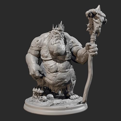 AWNBFF 1/24 Ancient Orc Warrior Krieger Resin Soldier Model Kit Unbemalt und unmontiert Figur Resin Model Kit //r9A5L4 von AWNBFF