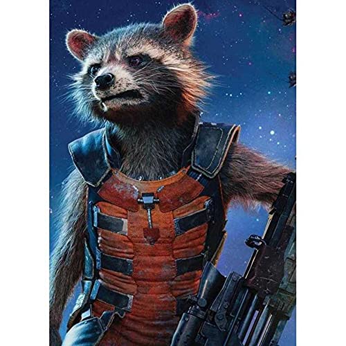 Puzzle für Erwachsene, 2000 Teile, Lernspiel, Herausforderungsspielzeug, Raketenwaschbär, Galaxy Guardians, Waschbär, Perlenmalerei, Heimdekoration, 70 x 100 cm Puzzle für Erwachsene, 2000 Teile, Lernspiel, Herausforderungsspielzeug, Raketenwaschbär, Galaxy Guardians, Waschbär, Perlenmalerei, Heimdekoration, 70 x 100 cm von AWYHEZ