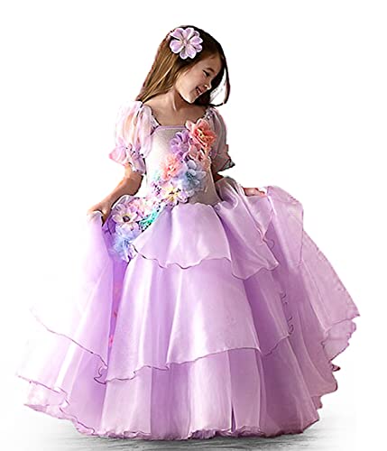 Mirabel-Kostüm für Mädchen, Mirabel-Kleid, Encanto-Kleid, Halloween, Cosplay, Outfit für Kinder, 2–7 Jahre von AXAXA