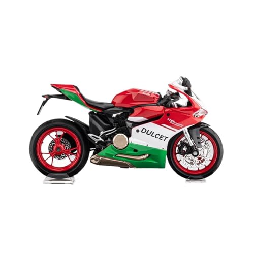 AXIAOLIN Für 1199 Motorrad Simulation Legierung Motorrad Legierung Motorrad Fertig Legierung Ornamente(Green) von AXIAOLIN