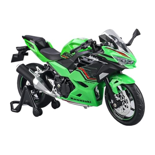 AXIAOLIN Für Ninja400 Modell Simulation Legierung Auto Legierung Motorrad Fertig Legierung Ornamente(Green) von AXIAOLIN