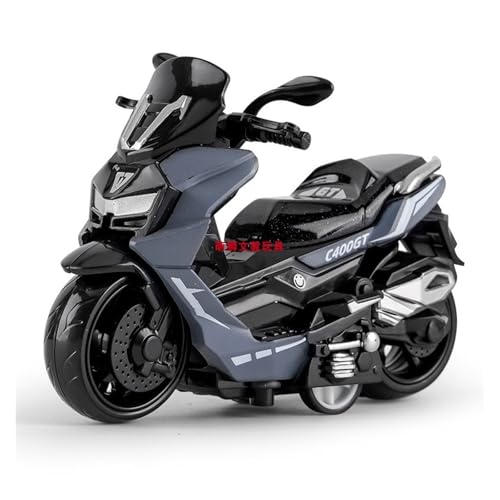 AXIAOLIN Für Pedal Motorrad Simulation Legierung Auto Legierung Motorrad Fertig Legierung Ornamente(Gray) von AXIAOLIN