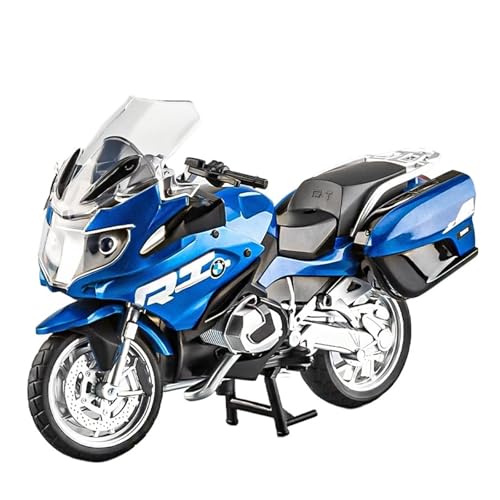 AXIAOLIN Für R1250bt Motorrad Simulation Legierung Motorrad Legierung Motorrad Fertig Legierung Ornamente(Blue) von AXIAOLIN