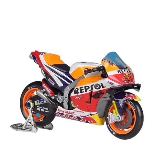 AXIAOLIN Für RC213V 2021 Saison Moto GP Simulation Legierung Auto Legierung Motorrad Fertig Legierung Ornamente(44) von AXIAOLIN