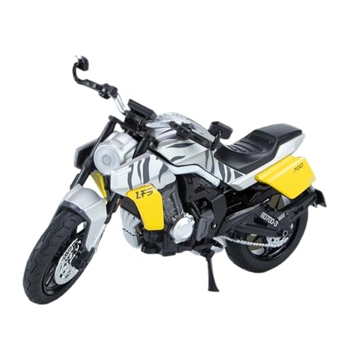 AXIAOLIN Für Tangdao LFS700 Schwere Motorrad Simulation Legierung Auto Fertig Legierung Ornamente Sammlung(Yellow) von AXIAOLIN