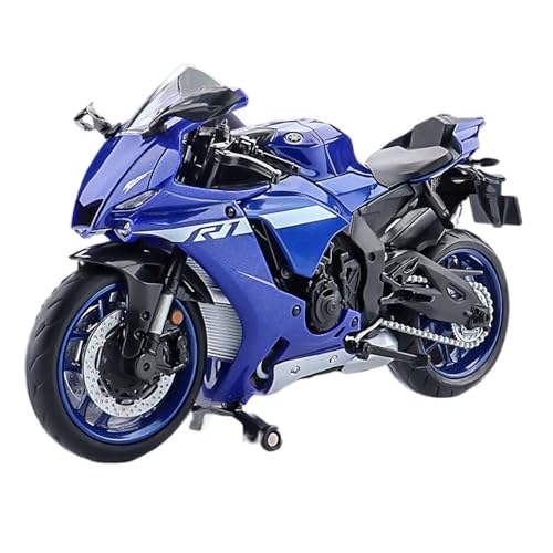 AXIAOLIN Für YZF-R1M City Alloy Motorradsimulation Legierung Autolegierung Motorrad Fertiglegierung Ornamente(Blue) von AXIAOLIN