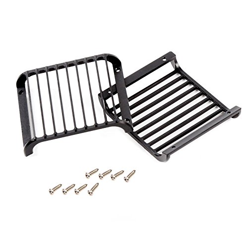 Axspeed 2 Teile/Satz Front Light Guards Grille für 1/10 RC TRX4 Defender von Axspeed