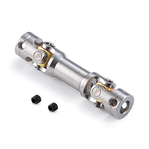 AXspeed 1 Stück Metall Drive Shaft für 1/14 RC Tamiya Traktor Climbing Trailer Upgrade Zubehör (45mm-50mm) von AXspeed