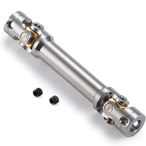 AXspeed 1 Stück Metall Drive Shaft für 1/14 RC Tamiya Traktor Climbing Trailer Upgrade Zubehör (60mm-80mm) von AXspeed