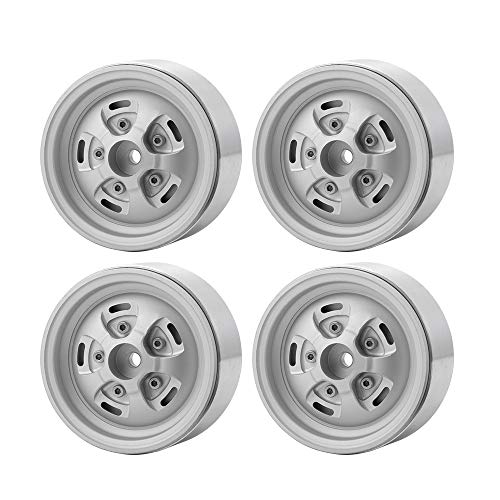 AXspeed 4pcs / Set Metall 1,9 "Beadlock Wheels Felgen Radnaben für 1/10 RC Axial SCX10 90046 D90 Trx4 von AXspeed