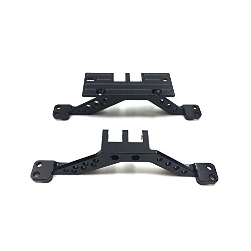 Aluminium 4 Link Rod Achsbefestigungs Set Schwarz für Axial SCX 10 Vorderachse & Hinterachse von Axspeed