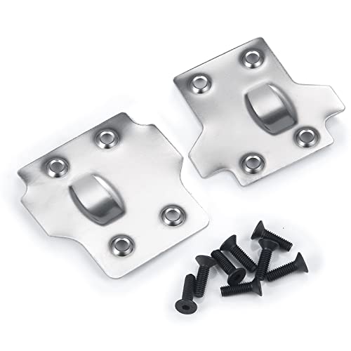 AXspeed Front Rear Steel Skid Plate Chassis Armor Guard Board für Kraton 1/8 RC Car von AXspeed