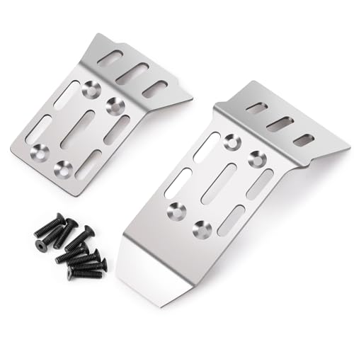 AXspeed RC Unterfahrschutz vorne und hinten, Edelstahl, Chassis-Rüstung, Achsschutz, Schutz für Arrma 1/18 Granit Grom RC Auto AXspeed RC Unterfahrschutz vorne und hinten, Edelstahl, Chassis-Rüstung, Achsschutz, Schutz für Arrma 1/18 Granit Grom RC Auto von AXspeed