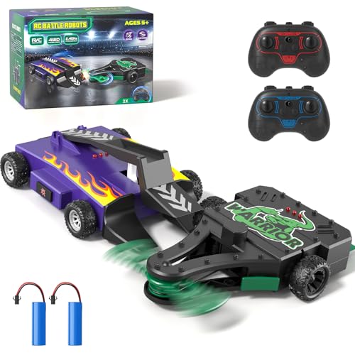 AYIQUTY Ferngesteuertes Battle Roboter, RC Fighting Roboter Spielzeug für Kinder, RC Auto mit 360° Drehung & Waffen, Interaktives Spielzeug Geschenk ab 5 6 7 8 9 10 11 12 Jahre Jungen AYIQUTY Ferngesteuertes Battle Roboter, RC Fighting Roboter Spielzeug für Kinder, RC Auto mit 360° Drehung & Waffen, Interaktives Spielzeug Geschenk ab 5 6 7 8 9 10 11 12 Jahre Jungen von AYIQUTY