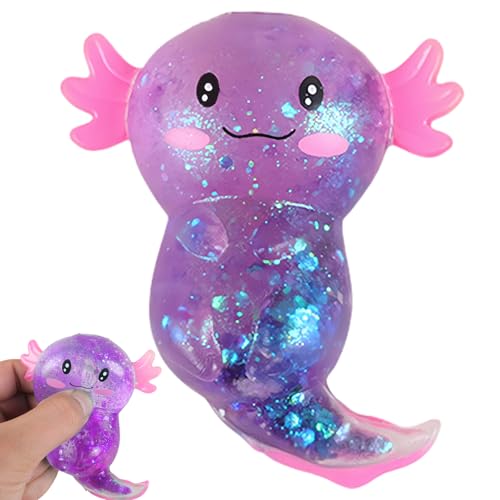 AYNKH 1 Salamander Sugar Squeeze Toys, weiches Salamander-Spielzeug, weiche stressresistente Bälle, geeignet für Kinder und Erwachsene, lila AYNKH 1 Salamander Sugar Squeeze Toys, weiches Salamander-Spielzeug, weiche stressresistente Bälle, geeignet für Kinder und Erwachsene, lila von AYNKH