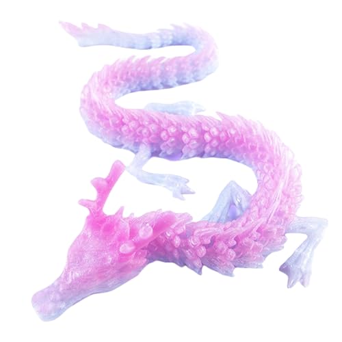 AYNKH 3D-gedruckter Drache, Anti-Stress-Spielzeug mit vollständiger Gelenkbeweglichkeit, dekorative Tierstatue, für Büro von 63,6 cm, Spielzeug für Erwachsene und Kinder, Büro, Party AYNKH 3D-gedruckter Drache, Anti-Stress-Spielzeug mit vollständiger Gelenkbeweglichkeit, dekorative Tierstatue, für Büro von 63,6 cm, Spielzeug für Erwachsene und Kinder, Büro, Party von AYNKH
