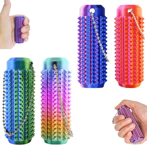 AYNKH 4Pcs Skills Borderline, kleine Igel Ball Spielzeug, Metall Akupressur Kugeln, geeignet für Entspannung und Stressabbau AYNKH 4Pcs Skills Borderline, kleine Igel Ball Spielzeug, Metall Akupressur Kugeln, geeignet für Entspannung und Stressabbau von AYNKH