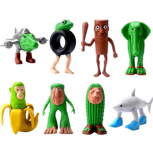 AYNKH 8PCS Italian Brainrot Figuren Set, Tung Tung Tung Sahur, Tralalero Tralala & BRR BRR Patapim Sammlerfiguren, Brainrot Tierfiguren Für Kinder & Erwachsene, Deko & Geschenk Für Fans AYNKH 8PCS Italian Brainrot Figuren Set, Tung Tung Tung Sahur, Tralalero Tralala & BRR BRR Patapim Sammlerfiguren, Brainrot Tierfiguren Für Kinder & Erwachsene, Deko & Geschenk Für Fans von AYNKH