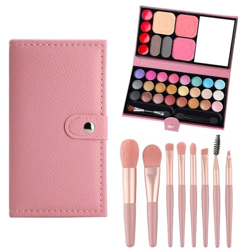 AYNKH Schminksets für Mädchen, 33 Farben Kinderschminkspielzeug, ungiftige waschbare Kinderkosmetik mit 8 Pinseln, Halloween Weihnachten Geburtstag Erntedankfest Geschenke für 3+ Jahre alte Mädchen AYNKH Schminksets für Mädchen, 33 Farben Kinderschminkspielzeug, ungiftige waschbare Kinderkosmetik mit 8 Pinseln, Halloween Weihnachten Geburtstag Erntedankfest Geschenke für 3+ Jahre alte Mädchen von AYNKH