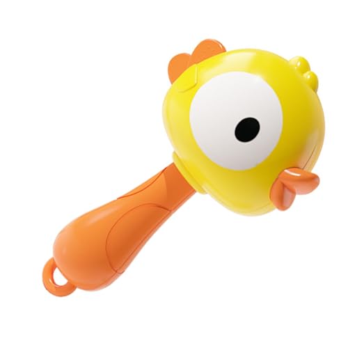 AYPOHU Cartoon Shaker Greifen Spielzeug Für Kleinkinder Kindergarten Musical Instrument Spielzeug Baby Cartoon Ente Rasseln Spielzeug Neugeborene Geschenke von AYPOHU