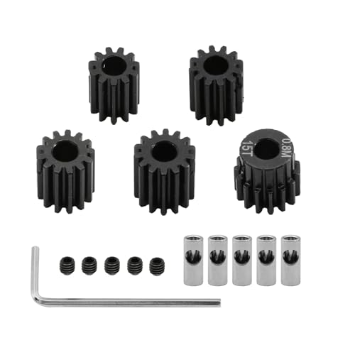 AYPOHU Ferngesteuertes Auto LKW Modell Upgrade Gehärteter Stahl Zahnradsatz 11T 15T Stahlzahnräder Für Die Fernbedienung von AYPOHU