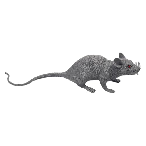 AYPOHU Interaktive Pet Play Ratte Zusammendrückbare Gefälschte Mäuse Mit Sound Für Katzen Und Kleine Hunde Fotografie Requisiten Zum Thema Halloween von AYPOHU