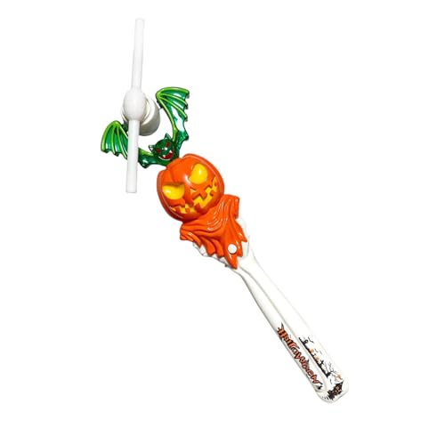 AYPOHU Kinder Halloween Schädel Windmühlen LED Zauberstab Mit Gruseligen Geräuschen Für Party Aufregung Halloween Nacht LED Zauberstab von AYPOHU