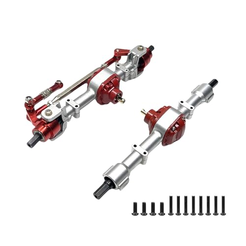 AYPOHU Mehrzweck Set Mit Straßentauglichen Metallachsen Und Stahlzahnrädern Tragbares Zubehör Für Ferngesteuertes Auto MN78 MN80 LC79 von AYPOHU