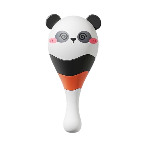 AYPOHU Schönes Panda Thema Babyrassel Musik Maracas Spielzeug Fördert Die Frühe Bildung Sicher Und Leicht Zu Reinigen Kinderzimmer Dekoration von AYPOHU