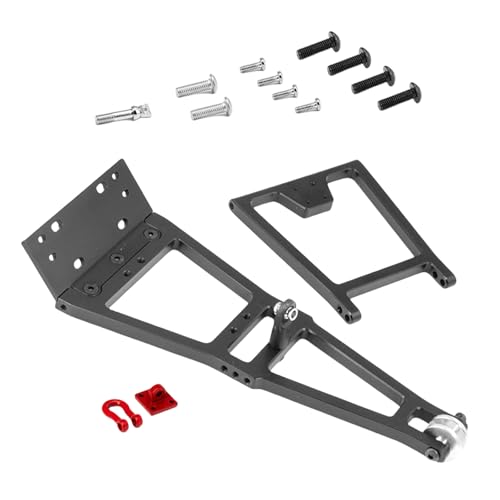 AYPOHU Verbesserte Anhängerkupplung Fortschrittliche Anhängerlösung Für 1/10 Crawler Enthusiasten Mit Kranarm Und Winde Aus Aluminiumlegierung von AYPOHU