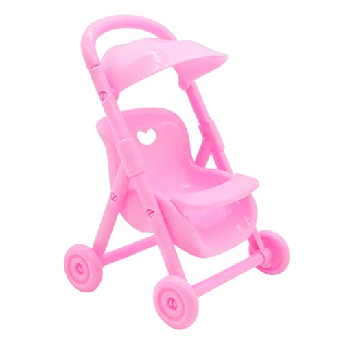 AYPOHU Kinderwagen Für Puppen Puppenhaus Möbel Zubehör Kinderwagen Trolley Kindergarten Modell Mädchen Für Puppenhaus Spielzeug von AYPOHU