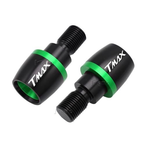 AYUNCAI Für Yamaha TMAX 560 Tech max TMAX560 2020 TMAX 500 530 alle Jahr Motorräder CNC Lenker Griffe Stecker Slider Griff Bar Enden(Army Green) von AYUNCAI