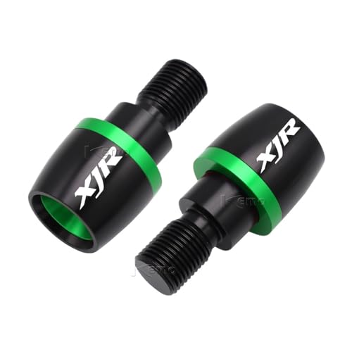 AYUNCAI Für Yamaha XJR 1300 XJR1300 xjr1300 1999-2016 XJR1200 xjr1200 1995-1998 Motorräder Lenker Griffe Stecker Slider Griff Bar Enden(Army Green) von AYUNCAI