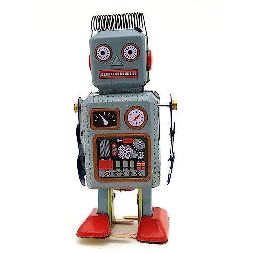 AYUNJIE Arbeiter Roboter Wind Up Spielzeug Nostalgische Zinn Spielzeug Vintage Sammlerstück Kinder Geschenk für Jungen Mädchen Eltern-Kind-Interaktion von AYUNJIE