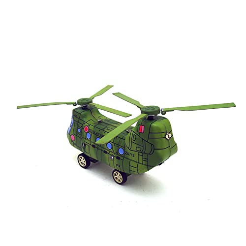 AYUNJIE Blechspielzeug Aufziehspielzeug MS479 CH-47D Hubschraubermodell Nostalgisches Thema Personalisierte Dekoration Vintage Sammlerstück Kindergeschenk von AYUNJIE