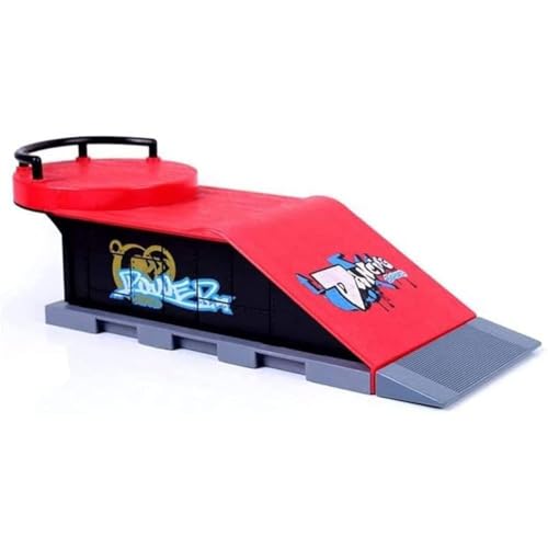 AYUNJIE Mini Finger Skateboard Professionelle Szene Veranstaltungsort Kombination Set Finger Skateboard Kinder Professionelle Szene Requisiten (colorA) von AYUNJIE