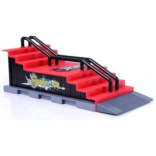 AYUNJIE Mini Finger Skateboard Professionelle Szene Veranstaltungsort Kombination Set Finger Skateboard Kinder Professionelle Szene Requisiten (colorD) von AYUNJIE