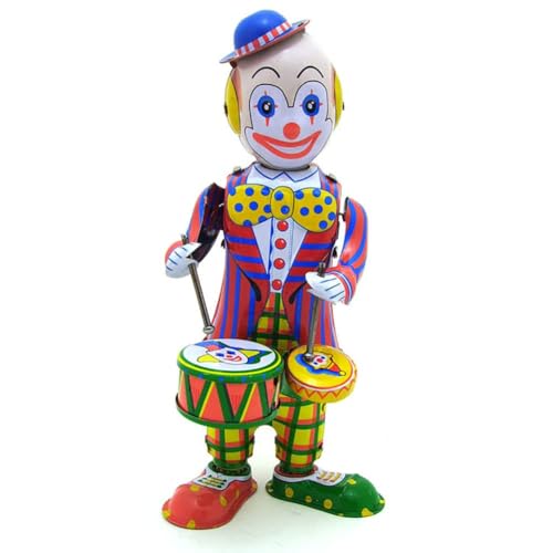 AYUNJIE Retro Wind Up Spielzeug Personalisierte Dekorative Ornamente Zinn Spielzeug Vintage Sammlerstück Kinder Geschenk für Jungen Mädchen von AYUNJIE