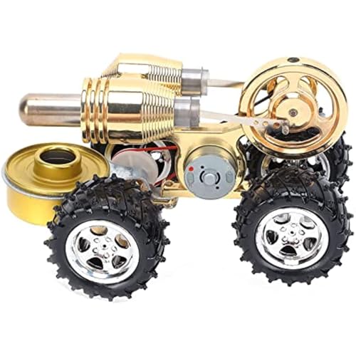 AYUNJIE Stirling Engine Model Kit, Physik-Kit, praktische Physik Spielzeug Zinklegierung Exquisite für Demonstration Requisiten für Studenten für Physik/mechanisches Lernen für Lehrer von AYUNJIE