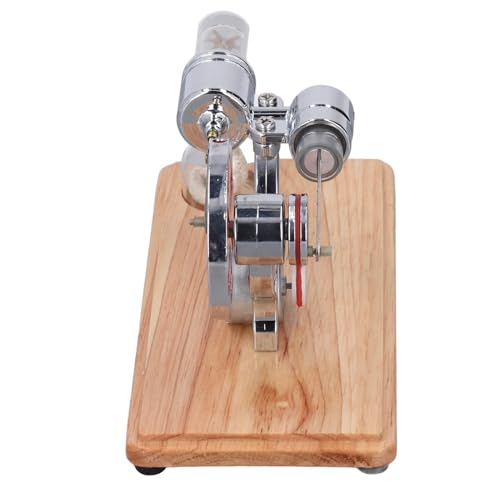 AYUNJIE Stirlingmotor-Modellbausatz, Zinklegierung Mehrzweck glatter Betrieb geringe Verschmutzung geräuscharm, Geschenk für Erwachsene und Kinder AYUNJIE Stirlingmotor-Modellbausatz, Zinklegierung Mehrzweck glatter Betrieb geringe Verschmutzung geräuscharm, Geschenk für Erwachsene und Kinder von AYUNJIE
