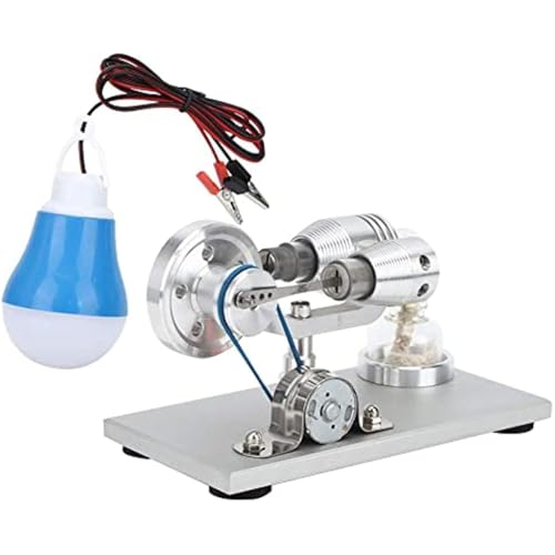 AYUNJIE Stirlingmotor-Modellbausatz, dekoratives mechanisches Stirlingmotor-Modell für Wissenschaftsprojekt für Physik/mechanisches Lernen für experimentelles Werkzeug AYUNJIE Stirlingmotor-Modellbausatz, dekoratives mechanisches Stirlingmotor-Modell für Wissenschaftsprojekt für Physik/mechanisches Lernen für experimentelles Werkzeug von AYUNJIE