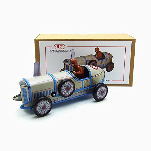 AYUNJIE Wind Up Toy 507 Racing Cars Retro Toy Creative Props Tin Toy Adult Collectible Toys Vintage Kids Gift for Boys Girls Parent-Child Interaction von AYUNJIE