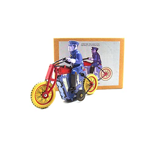 AYUNJIE Wind Up Toy MS459 Off-Road Motorrad Zinn Spielzeug Nostalgische Kunsthandwerk Personalisierte Dekorationen Vintage Sammlerstück Kinder Geschenk für Eltern-Kind-Interaktion von AYUNJIE