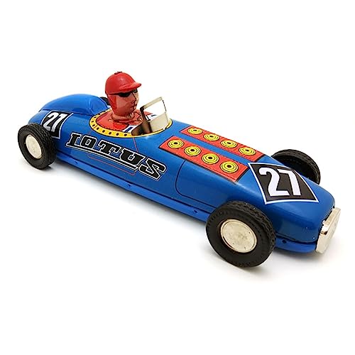 AYUNJIE Wind Up Toy MS641 Retro Racing Car Tin Toy No. 27 Racing Car Creative Props Collection Toys Vintage Kids Gift for Boys Girls Parent-Child Interaction von AYUNJIE