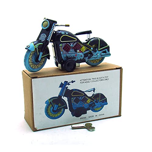 AYUNJIE Wind Up Toy Tin Toy MS365 Motorrad Nostalgisches Thema Kreatives Geschenk Vintage Sammlerstück Kinder Geschenk für Jungen Mädchen Eltern-Kind-Interaktion von AYUNJIE