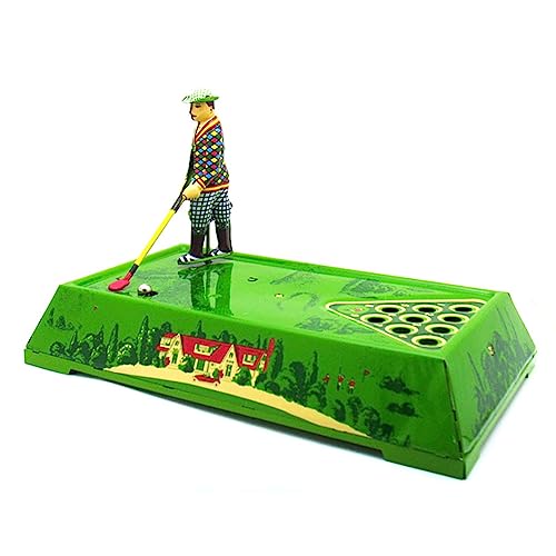 AYUNJIE Wind Up Toy Tin Toy MS630 Golf Spielen, Wind-up Spielzeug, Wind-up Spielzeug, kreatives Geschenk Vintage Sammlerstück Kinder Geschenk für Jungen Mädchen Eltern-Kind-Interaktion von AYUNJIE